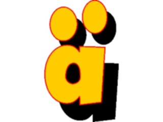 Sticker Custom Preview Image #005733 Alphabets General Loony Loony Condensed A2