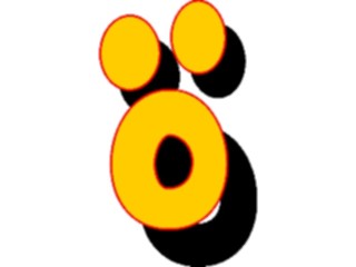 Sticker Custom Preview Image #005737 Alphabets General Loony Loony Condensed O2