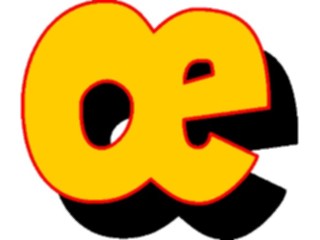 Sticker Custom Preview Image #005743 Alphabets General Loony Loony Condensed2