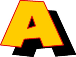 Sticker Custom Preview Image #005755 Alphabets General Loony Loony Extended A1