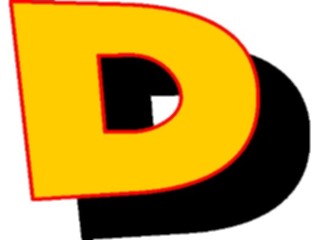 Sticker Custom Preview Image #005761 Alphabets General Loony Loony Extended D1