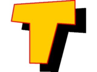 Sticker Custom Preview Image #005820 Alphabets General Loony Loony Extended T1