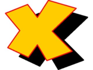 Sticker Custom Preview Image #005829 Alphabets General Loony Loony Extended X2