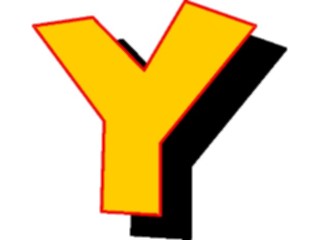 Sticker Custom Preview Image #005830 Alphabets General Loony Loony Extended Y1