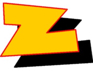 Sticker Custom Preview Image #005833 Alphabets General Loony Loony Extended Z2