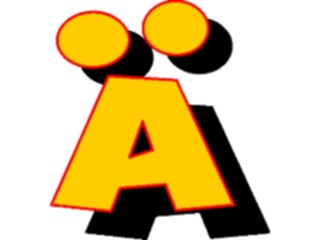 Sticker Custom Preview Image #005836 Alphabets General Loony Loony Extended A1