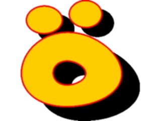 Sticker Custom Preview Image #005840 Alphabets General Loony Loony Extended O1