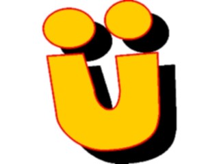 Sticker Custom Preview Image #005844 Alphabets General Loony Loony Extended U1