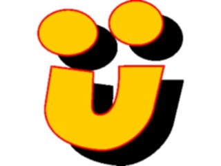 Sticker Custom Preview Image #005845 Alphabets General Loony Loony Extended U2