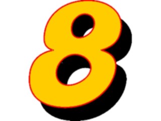 Sticker Custom Preview Image #005857 Alphabets General Loony Loony Italic8