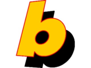 Sticker Custom Preview Image #005862 Alphabets General Loony Loony Italic B2