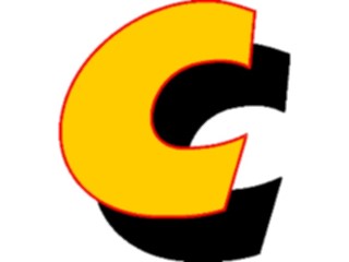 Sticker Custom Preview Image #005863 Alphabets General Loony Loony Italic C1