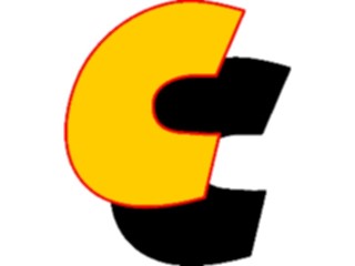 Sticker Custom Preview Image #005864 Alphabets General Loony Loony Italic C2