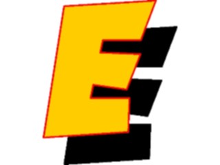 Sticker Custom Preview Image #005867 Alphabets General Loony Loony Italic E1