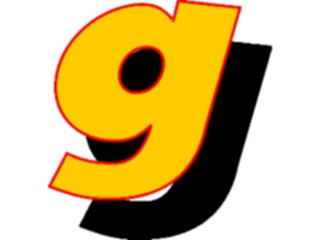 Sticker Custom Preview Image #005872 Alphabets General Loony Loony Italic G2