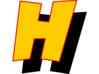 Sticker Custom Preview Image #005873 Alphabets General Loony Loony Italic H1