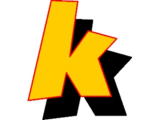 Sticker Custom Preview Image #005880 Alphabets General Loony Loony Italic K2