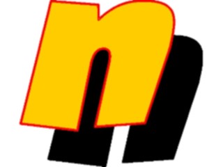 Sticker Custom Preview Image #005886 Alphabets General Loony Loony Italic N2