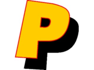 Sticker Custom Preview Image #005889 Alphabets General Loony Loony Italic P1