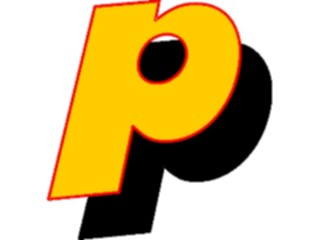 Sticker Custom Preview Image #005890 Alphabets General Loony Loony Italic P2