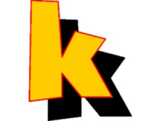 Sticker Custom Preview Image #005984 Alphabets General Loony Loony Normal K2