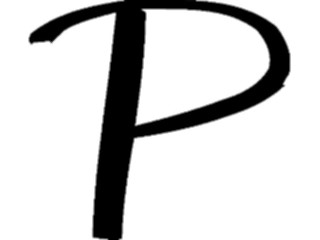 Sticker Custom Preview Image #006129 Alphabets General Marker Marker P