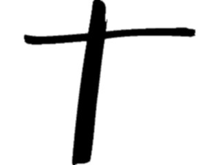 Sticker Custom Preview Image #006136 Alphabets General Marker Marker T