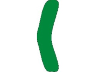 Sticker Custom Preview Image #006880 Alphabets General Paradise Paradise Condensed Punc15