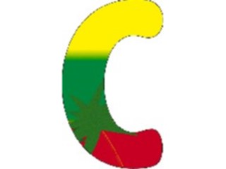 Sticker Custom Preview Image #007055 Alphabets General Paradise Paradise Normal C