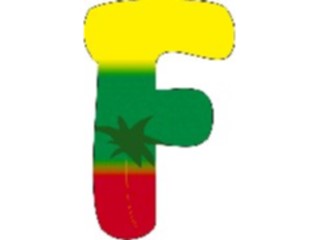 Sticker Custom Preview Image #007058 Alphabets General Paradise Paradise Normal F