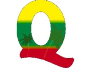 Sticker Custom Preview Image #007092 Alphabets General Paradise Paradise Normal Q