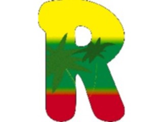 Sticker Custom Preview Image #007093 Alphabets General Paradise Paradise Normal R