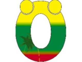 Sticker Custom Preview Image #007106 Alphabets General Paradise Paradise Normal O