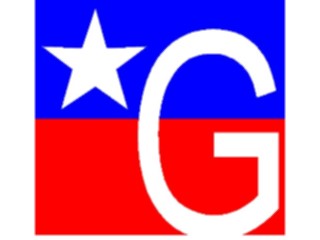 Sticker Custom Preview Image #007126 Alphabets General Patriotic Patriotic G