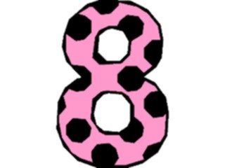 Sticker Custom Preview Image #007242 Alphabets General Polka Dots Polka Dots8