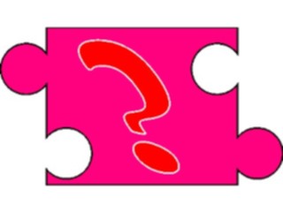 Sticker Custom Preview Image #007335 Alphabets General Puzzle Puzzle Question Mark