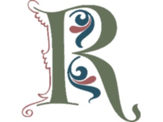 Sticker Custom Preview Image #007750 Alphabets General Renaissance Renaissance R