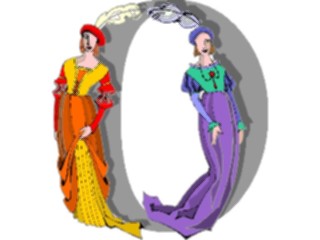 Sticker Custom Preview Image #007807 Alphabets General Revival Revival O