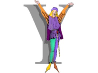 Sticker Custom Preview Image #007821 Alphabets General Revival Revival Y