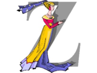 Sticker Custom Preview Image #007823 Alphabets General Revival Revival Z