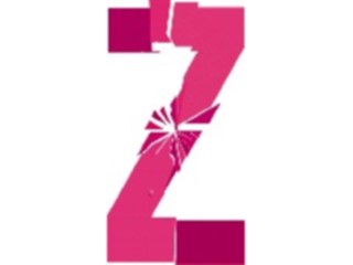 Sticker Custom Preview Image #008038 Alphabets General Shatter Shatter Condensed Z1