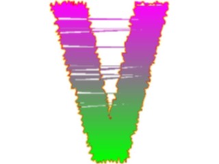 Sticker Custom Preview Image #008472 Alphabets General Sizzle Sizzle1 Sizzle Condensed V2