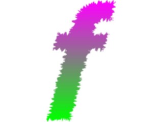 Sticker Custom Preview Image #008597 Alphabets General Sizzle Sizzle2 Sizzle Italic F2