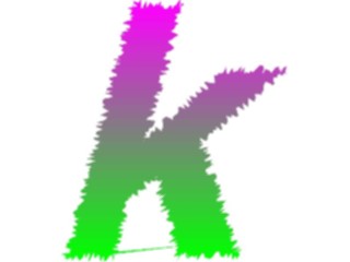 Sticker Custom Preview Image #008607 Alphabets General Sizzle Sizzle2 Sizzle Italic K2