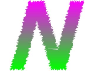 Sticker Custom Preview Image #008612 Alphabets General Sizzle Sizzle2 Sizzle Italic N1