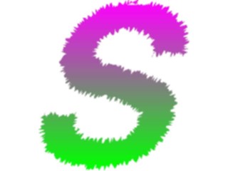 Sticker Custom Preview Image #008636 Alphabets General Sizzle Sizzle2 Sizzle Italic S1