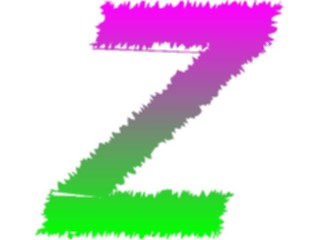 Sticker Custom Preview Image #008652 Alphabets General Sizzle Sizzle2 Sizzle Italic Z1