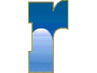 Sticker Custom Preview Image #008890 Alphabets General Sky Sky Condensed R2