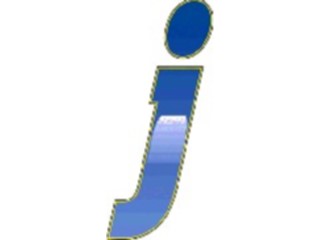 Sticker Custom Preview Image #008954 Alphabets General Sky Sky Ital Cond J2