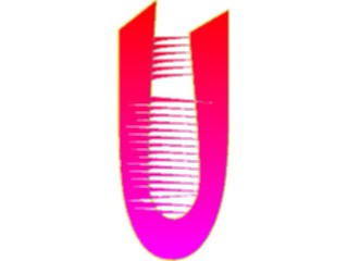 Sticker Custom Preview Image #009359 Alphabets General Sleek Sleek Condensed U